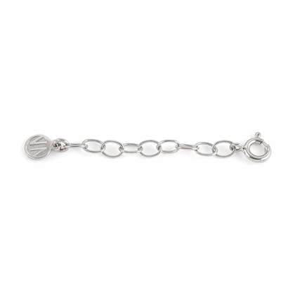 009998/021 Extender for oval chain Silv