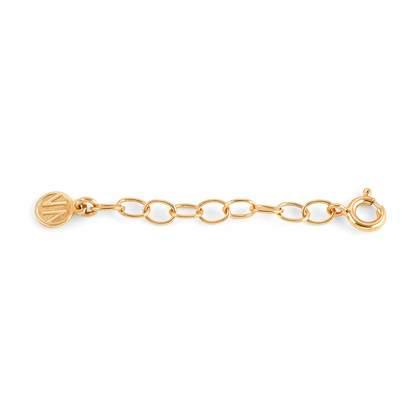 009998/022 Extender for oval chain Silv/YGP