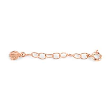009998/023 Extender for oval chain Silv/RGP