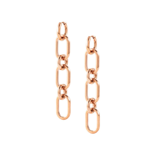 028702/011D DRUSILLA earrings in steel (011_Rose Gold)