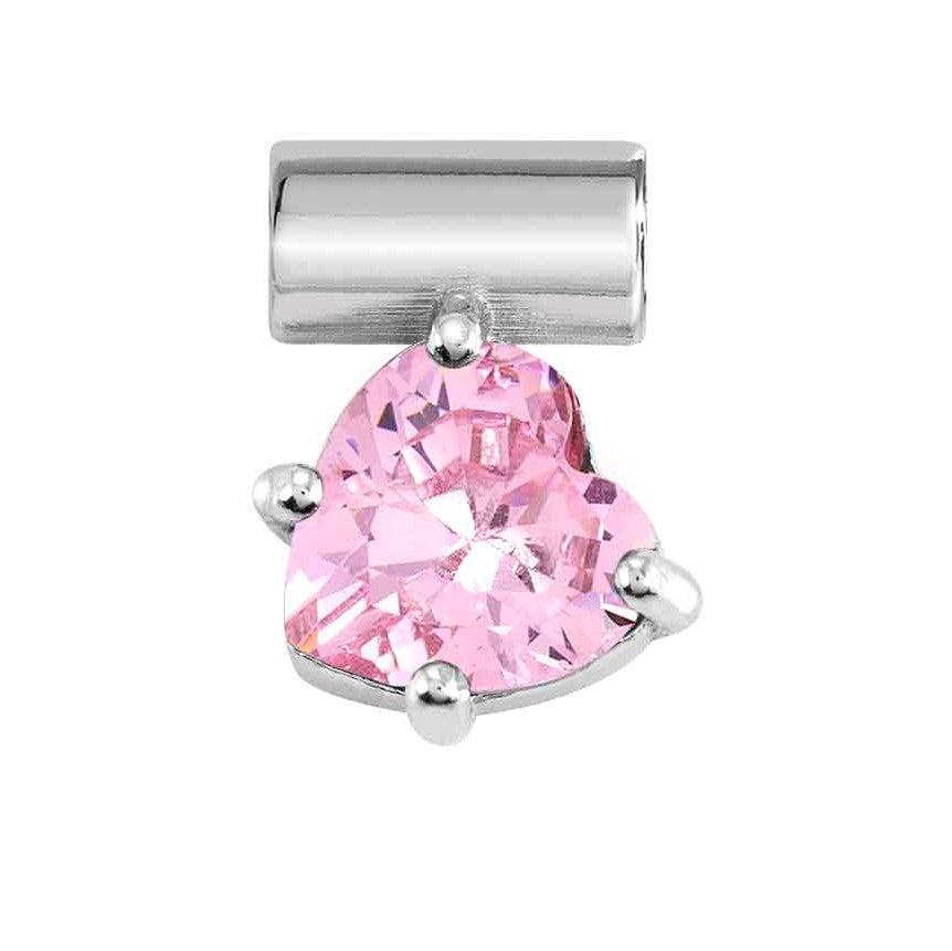 148809/003 SeiMia SYMBOLS ed. LOVE  925 silver,CZ,  PINK