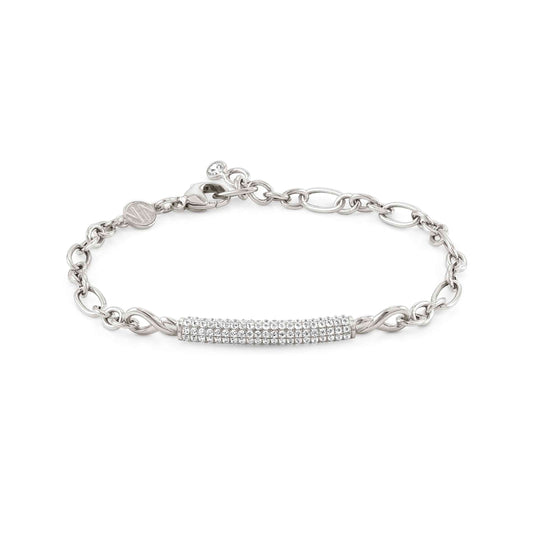 149103/010D ENDLESS bracelet in 925 silver and cubic zirconia (010_Silver)