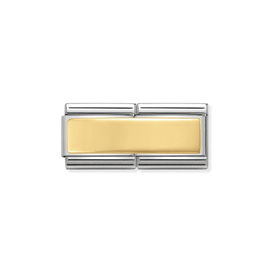 030710/01 Classic Double Smooth Plate 18ct Gold