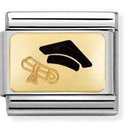 030284/27 Classic 18ct Gold & Enamel Graduation