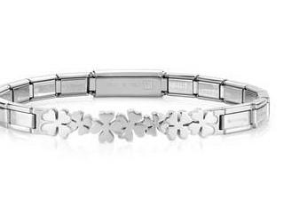 021126/005 TRENDSETTER S/steel,INFINITY Four Leaf clover