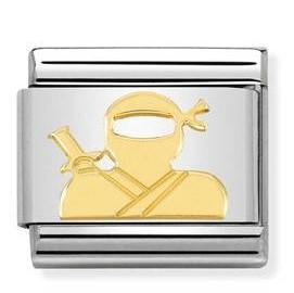 030149/38D  Classic 18k Gold Ninja