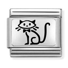 330109/53 Classic OXYDISED PLATES,S/steel, 925 silver Family cat