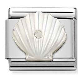 330509/11 Classic Silver Mother of Pearl Shell