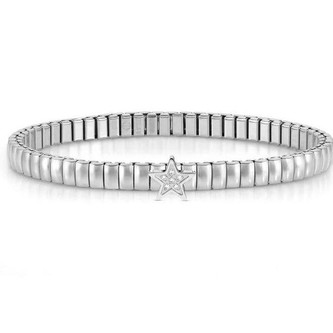 XTE XSMALL bracelet ed. LIFE in steel and cubic zirconia Star