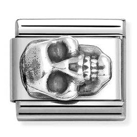 330101/65 NEW Classic Sterling Silver SKULL Link