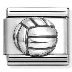 330101/71 NEW Classic Sterling Silver VolleyBall Link