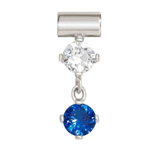148827/012 SEIMIA ed. Elegance SYMBOLS  925 silver,cz Pendant BLUE
