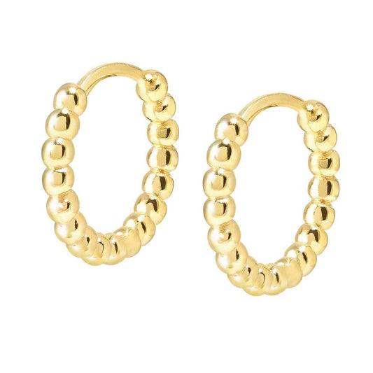 240505/012 LOVECLOUD YGP Circle Mini Hoop Earrings