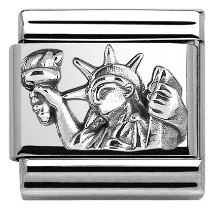 330105/34 Classic MONUMENTS RELIEF Silver Statue of Liberty (America)