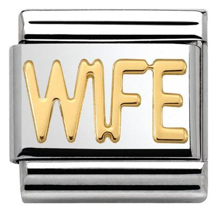 030107/23 Classic WRITING,S/Steel,18k gold WIFE