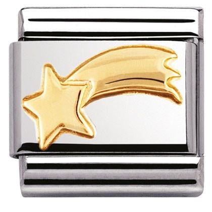 030110/20 Classic S/steel,18k gold Shooting star