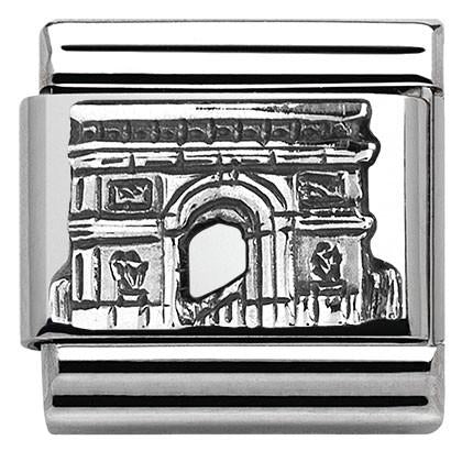 330105/31 Classic MONUMENTS RELIEF Silver 925 Arc de Triomphe (France)