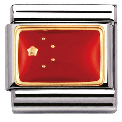 030236/07 Classic in steel with enamel and 18k gold CHINA