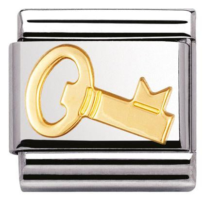 030109/02 Classic S/Steel,18k gold Key