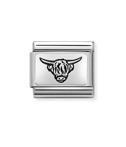 330111/35 Composable Classic Silvershine Highland Cow