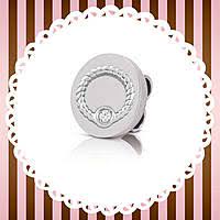 MYBONBONS plate steel 925 sterling silver and cubic zirconia (02_ Cz Circle) 065086/02