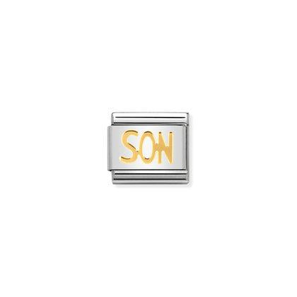 030107/26 Classic Yellow Gold SON Link