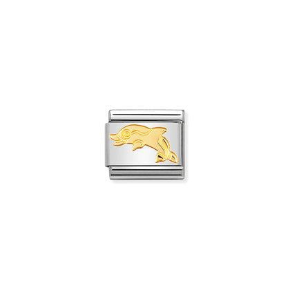 030113/04 Classic Gold Dolphin Link