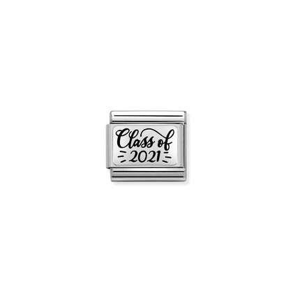330102/54D Classic PLATES OXIDIZED steel ,silver Class of 2021