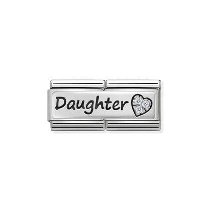 330731/02 Classic Silvershine Daughter Double Link